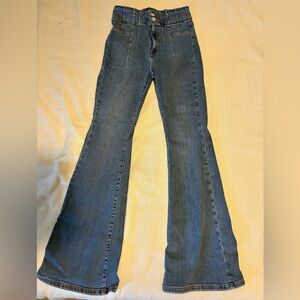 Free people bell bottom jeans